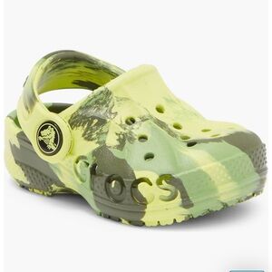Crocs Baya Marbled Clog Kids Size 11 NWT